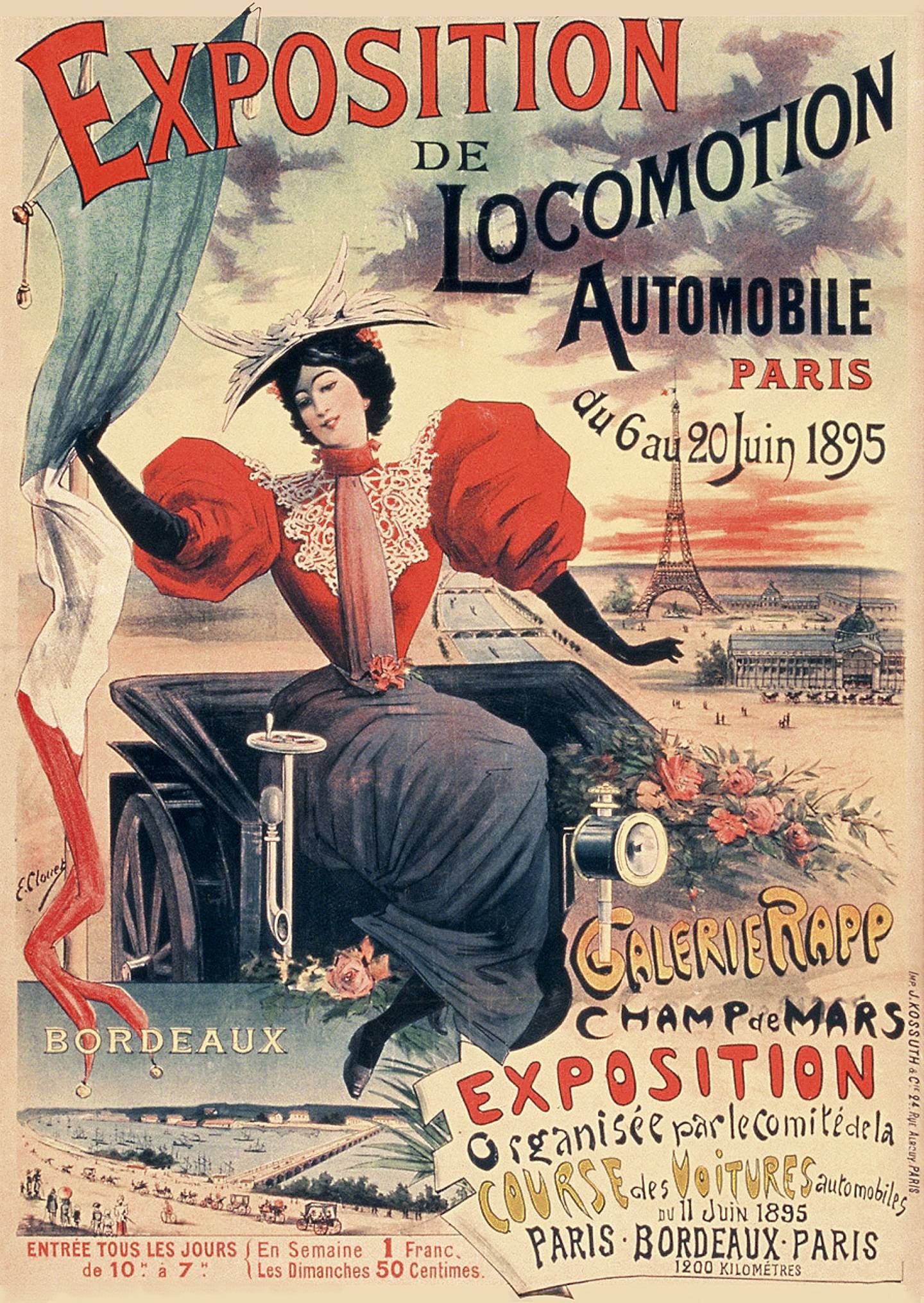 Origins of Automobile Advertising Art