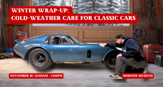 Winter Wrap-Up: Cold-Weather Care for Classic Cars