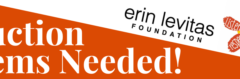 Erin Levitas Foundation Auction Donation Items Needed