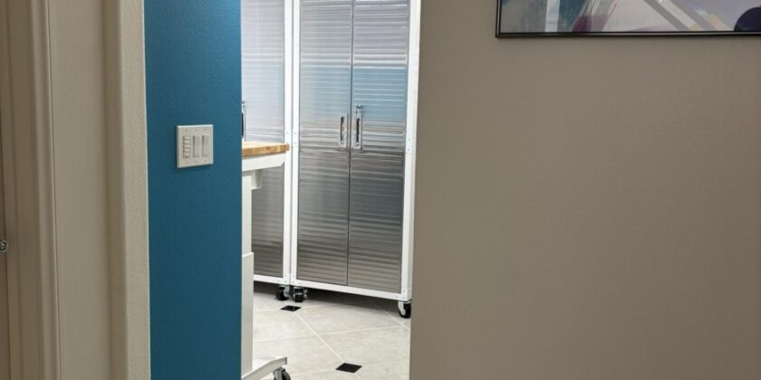 Designing a Garage-Inspired Storage Room