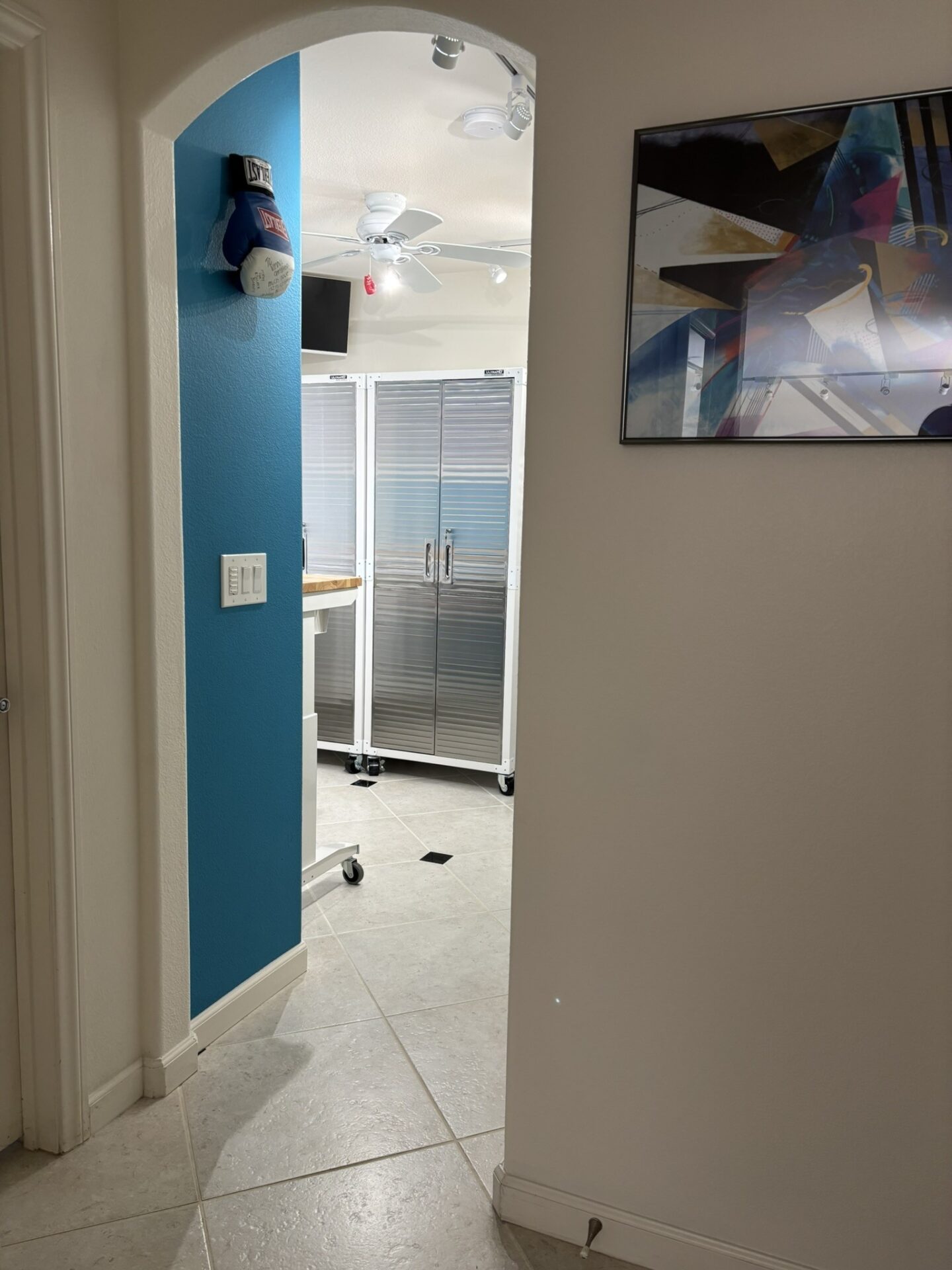 Designing a Garage-Inspired Storage Room