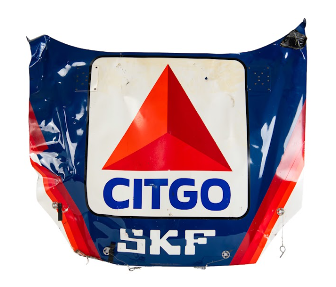 443 - 2002 Jeff Burton Roush Racing Citgo NASCAR Hood